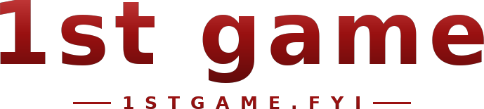 1st game logo